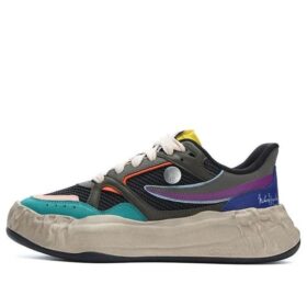 Zapatillas Fila x MIHARA YASUHIRO «Negro, gris y morado»