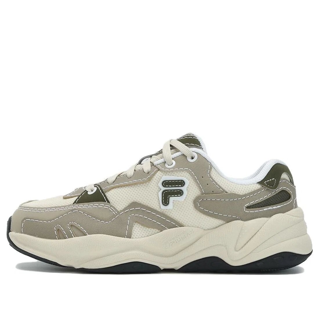 Zapatillas Flash «Blanco Crema Verde»