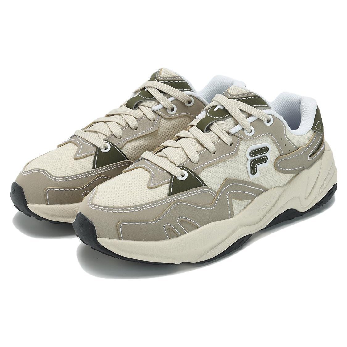Zapatillas Flash «Blanco Crema Verde»