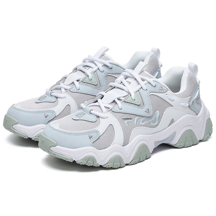 Zapatillas Fluid 4 «Blanco, azul y verde»