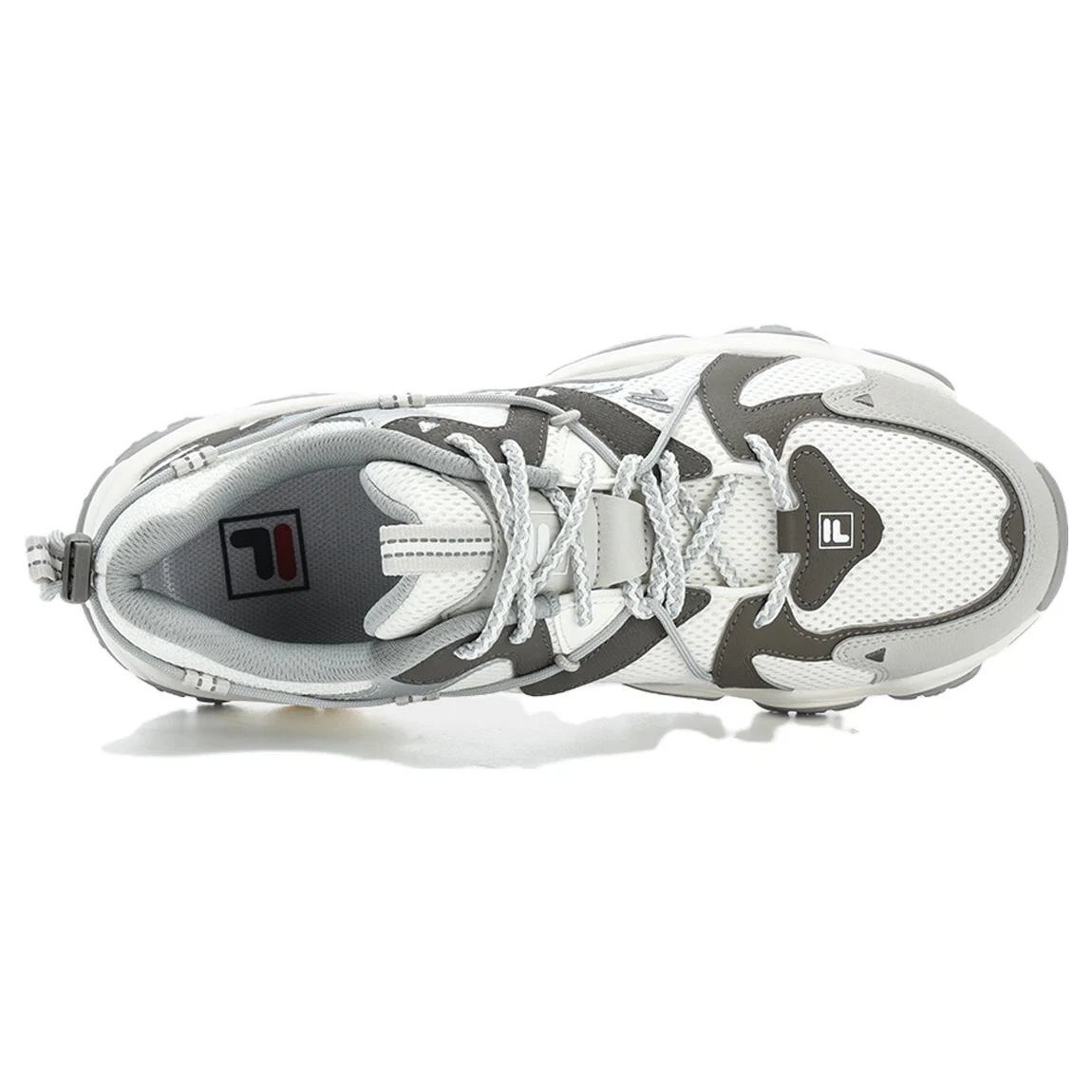 Zapatillas Fluid 4 «Blanco, gris y plateado»