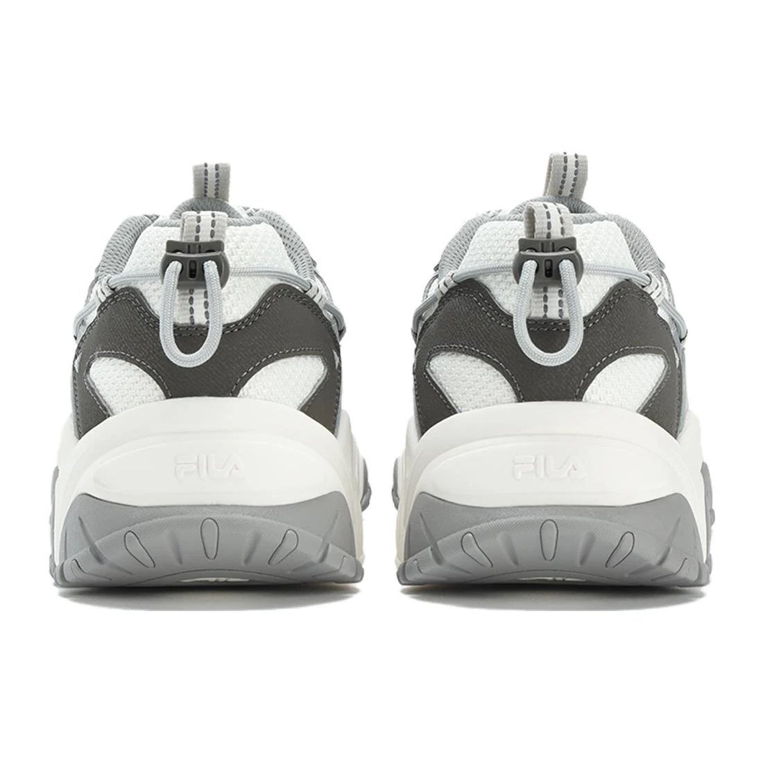 Zapatillas Fluid 4 «Blanco, gris y plateado»