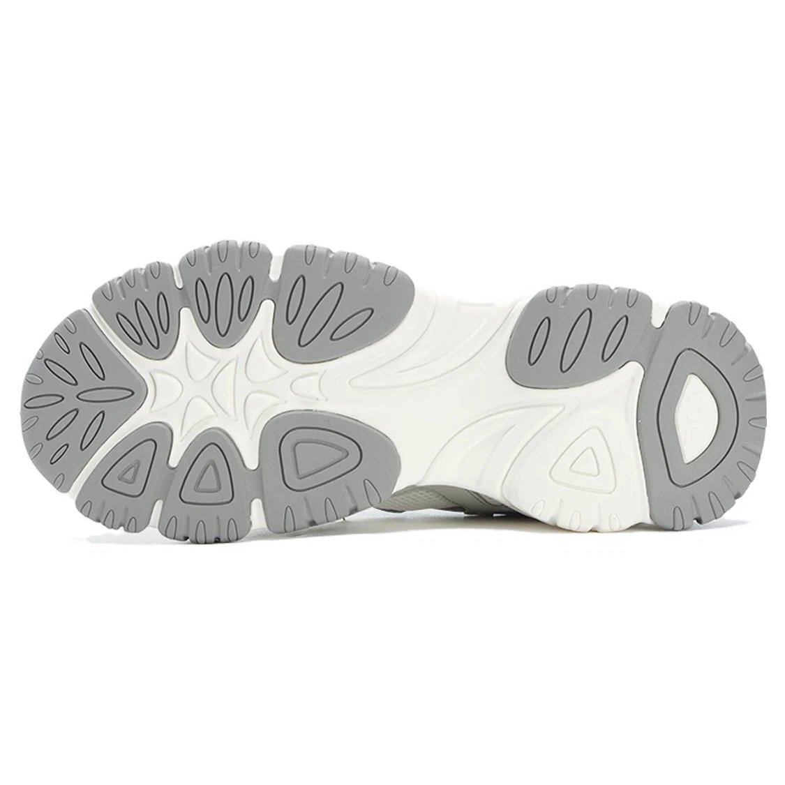 Zapatillas Fluid 4 «Blanco, gris y plateado»