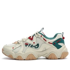 Zapatillas Fluid 4 «Crema, verde, rojo»