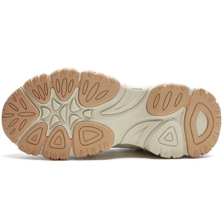Zapatillas Fluid 4 «Crema, verde, rojo»