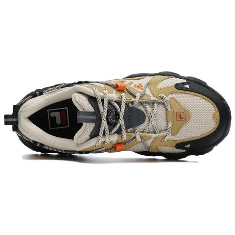 Zapatillas Fluid 4 de caña baja «Beige, blanco y negro»