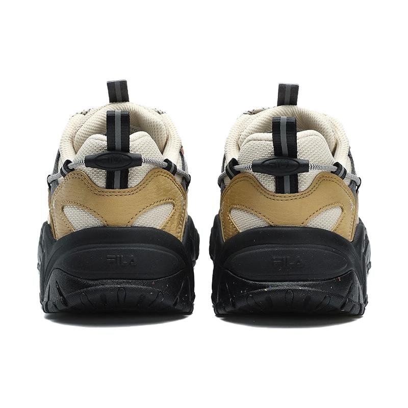Zapatillas Fluid 4 de caña baja «Beige, blanco y negro»