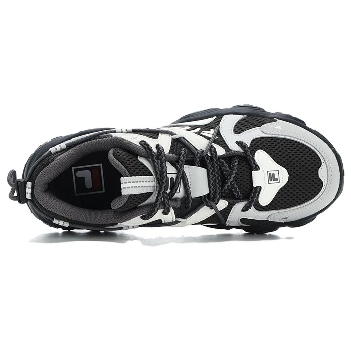 Zapatillas Fluid 4 «Negro, gris y blanco»