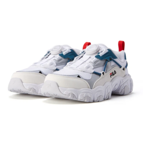 Zapatillas Fluid «Blanco, gris y verde azulado»