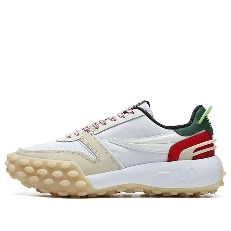 Zapatillas Gara Chunky «Blanco, Rojo, Verde»