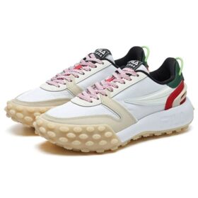 Zapatillas Gara Chunky «Blanco, Rojo, Verde»