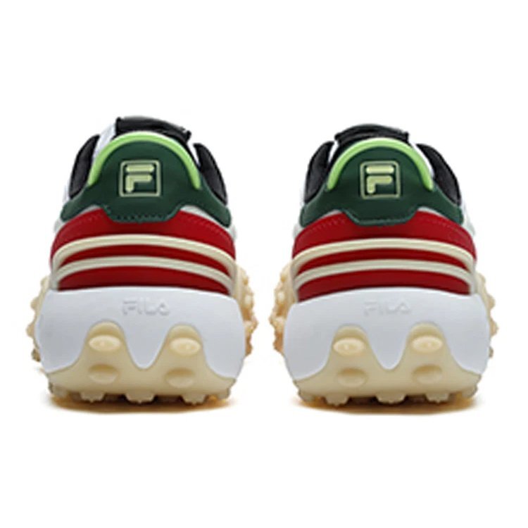 Zapatillas Gara Chunky «Blanco, Rojo, Verde»