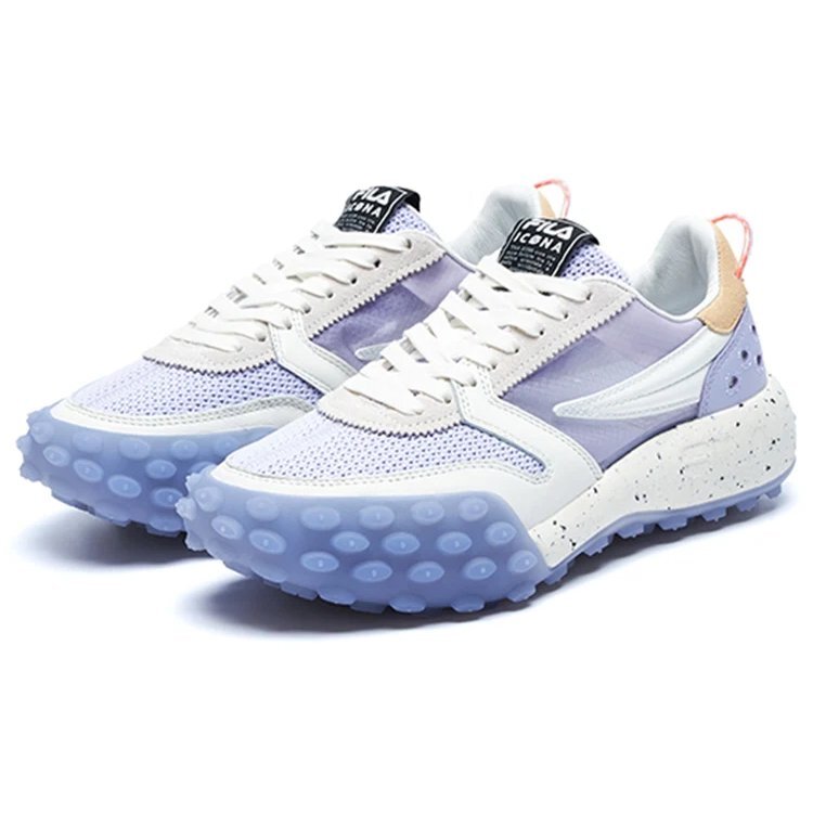 Zapatillas Gara Chunky «Púrpura-Blanco»