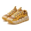 Zapatillas gruesas CROISSANT «Amarillo Marrón»