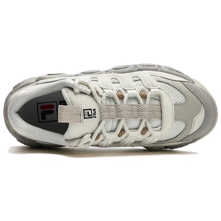 Zapatillas gruesas CROISSANT «Gris-Blanco»