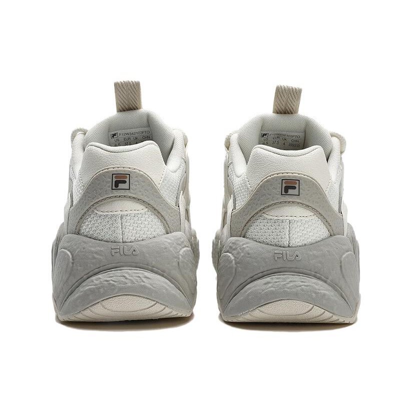 Zapatillas gruesas CROISSANT «Gris-Blanco»