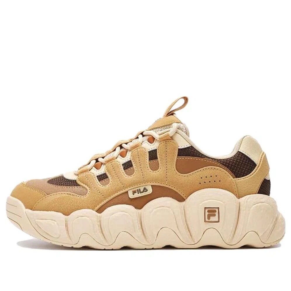 Zapatillas gruesas CROISSANT «Naranja Marrón»