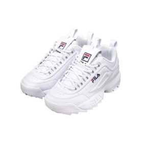 Zapatillas gruesas de la serie Disruptor 2, color blanco