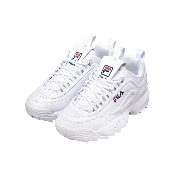Zapatillas gruesas de la serie Disruptor 2, color blanco