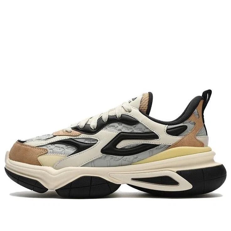 Zapatillas gruesas NUCLEO ICONA «Blanco, gris, marrón»