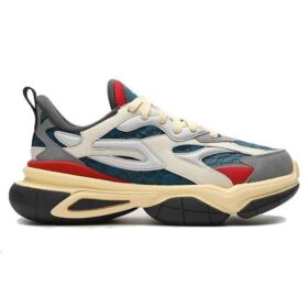 Zapatillas gruesas NUCLEO ICONA «Blanco, gris y verde azulado»