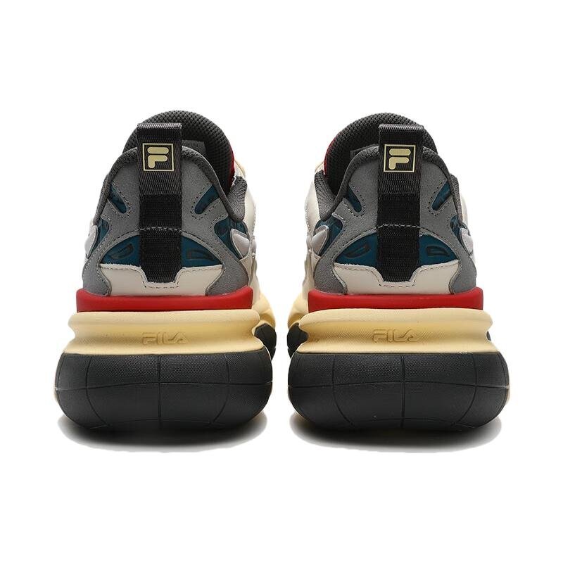 Zapatillas gruesas NUCLEO ICONA «Blanco, gris y verde azulado»