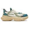 Zapatillas gruesas NUCLEO ICONA «Blanco, verde y verde azulado»