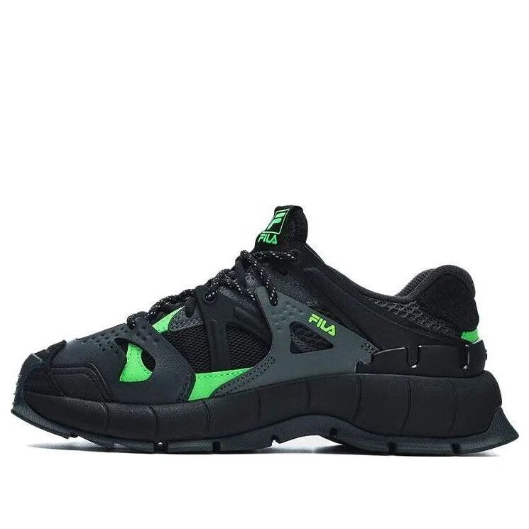 Zapatillas INSETTO «Negro Verde»