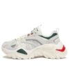 Zapatillas Interaction «Blanco, verde y rojo»