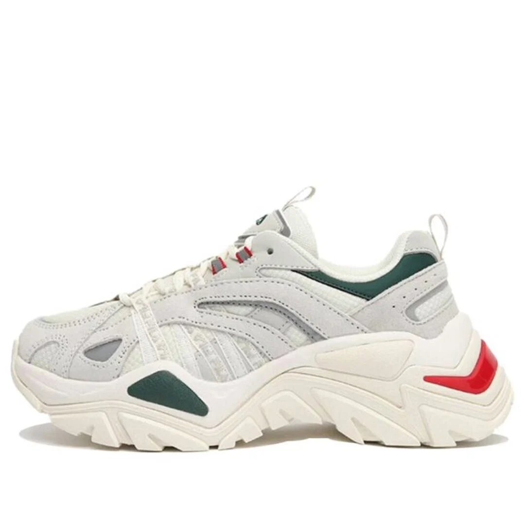 Zapatillas Interaction «Blanco, verde y rojo»