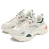 Zapatillas Interaction «Blanco, verde y rojo»