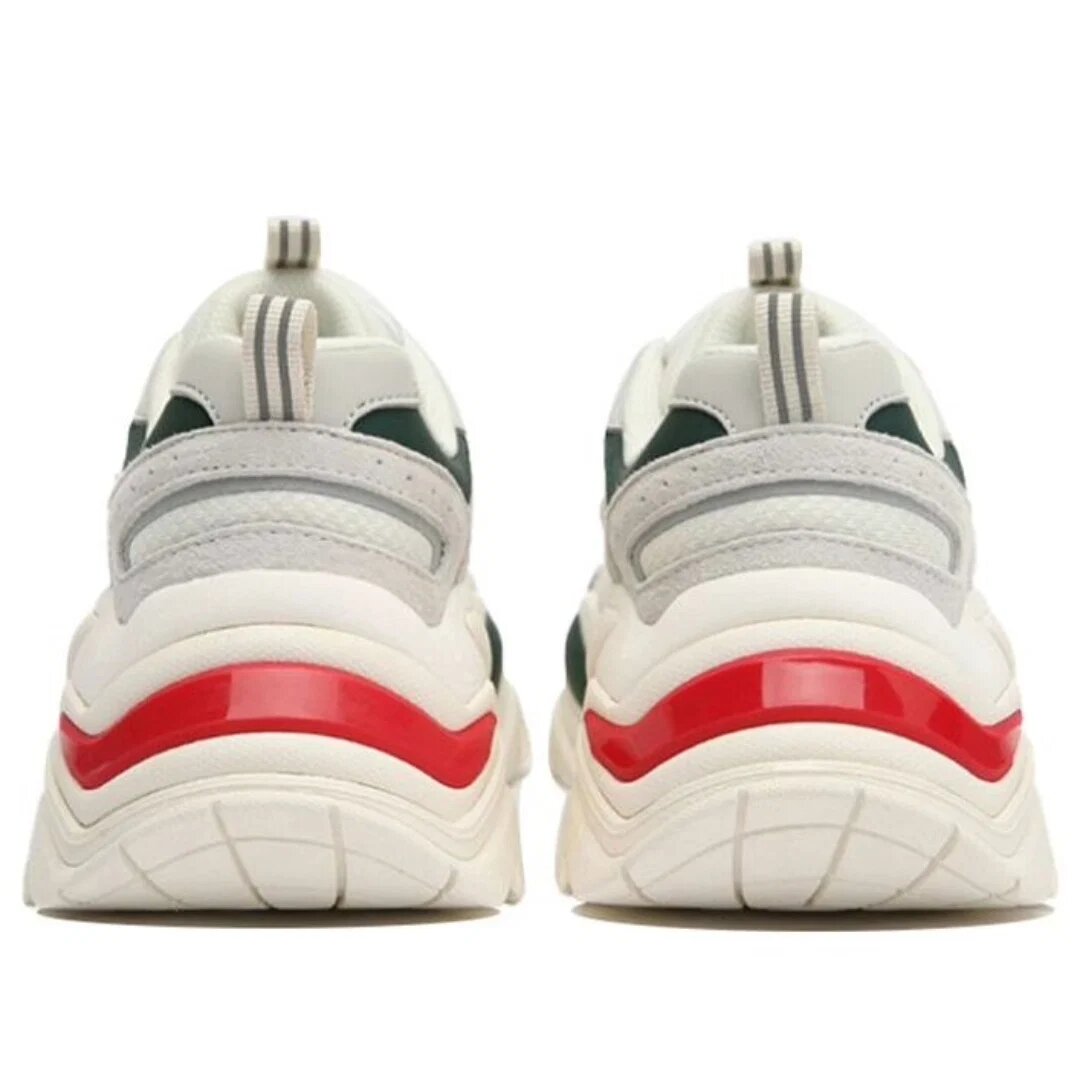 Zapatillas Interaction «Blanco, verde y rojo»
