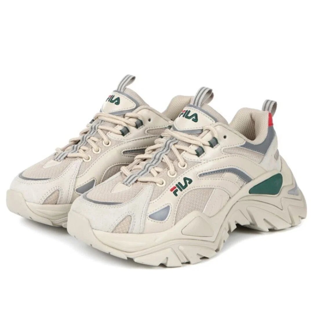 Zapatillas Interation Light «Beige Green Red»