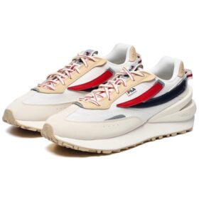 Zapatillas Jogger 3 «Beige White Red»