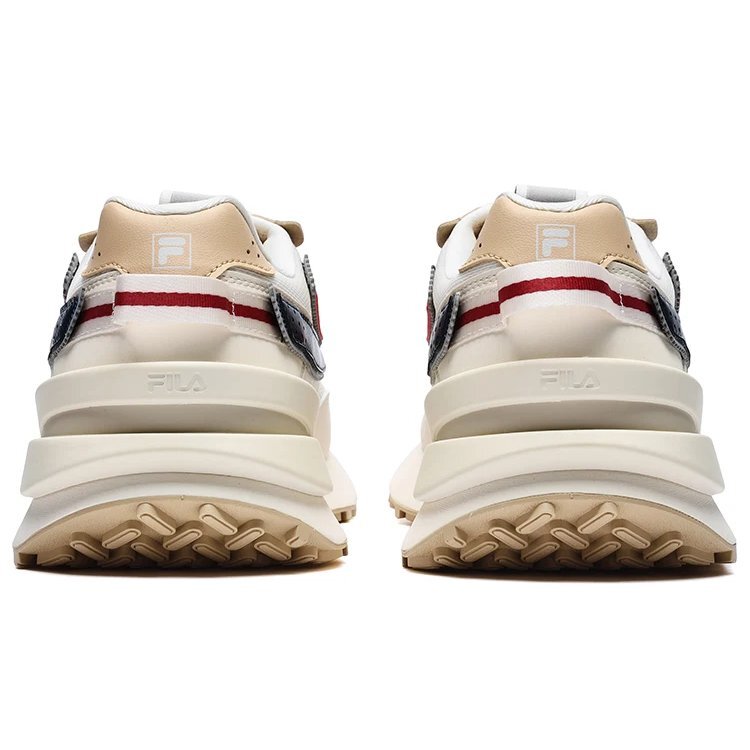 Zapatillas Jogger 3 «Beige White Red»