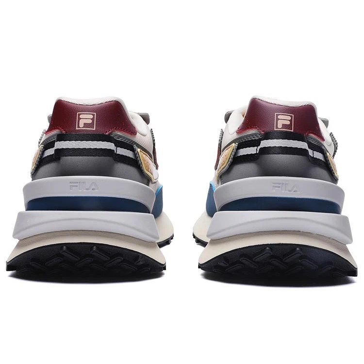 Zapatillas Jogger 3 «Blanco, azul y gris»