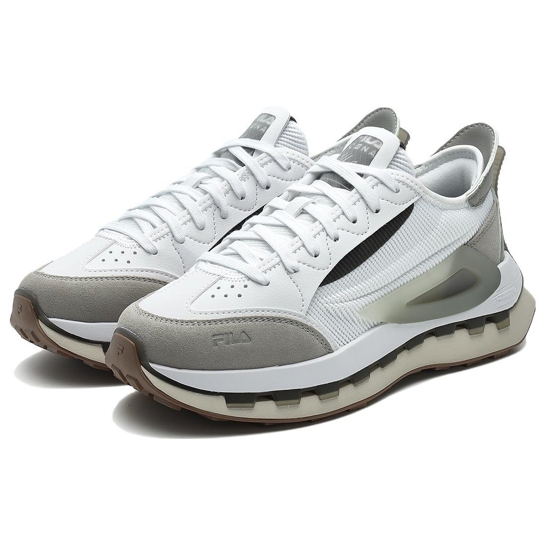 Zapatillas KM «Blanco, gris, negro»