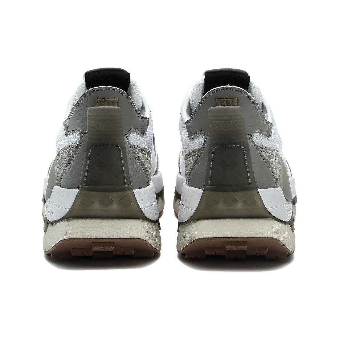 Zapatillas KM «Blanco, gris, negro»