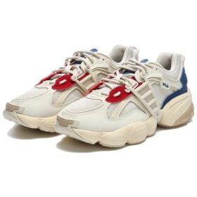 Zapatillas Ladder «Blanco Azul Rojo»