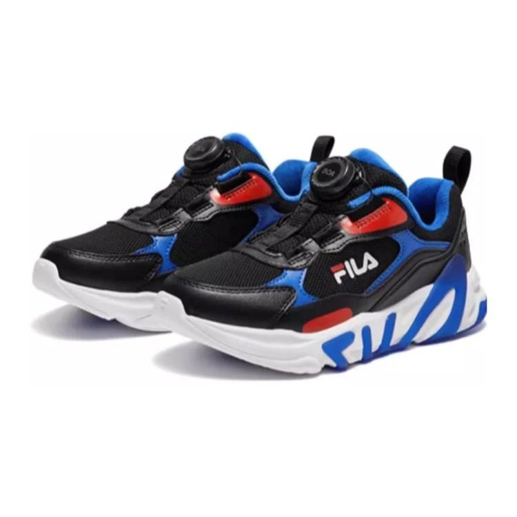 Zapatillas MIND VII «Negro, azul y rojo»