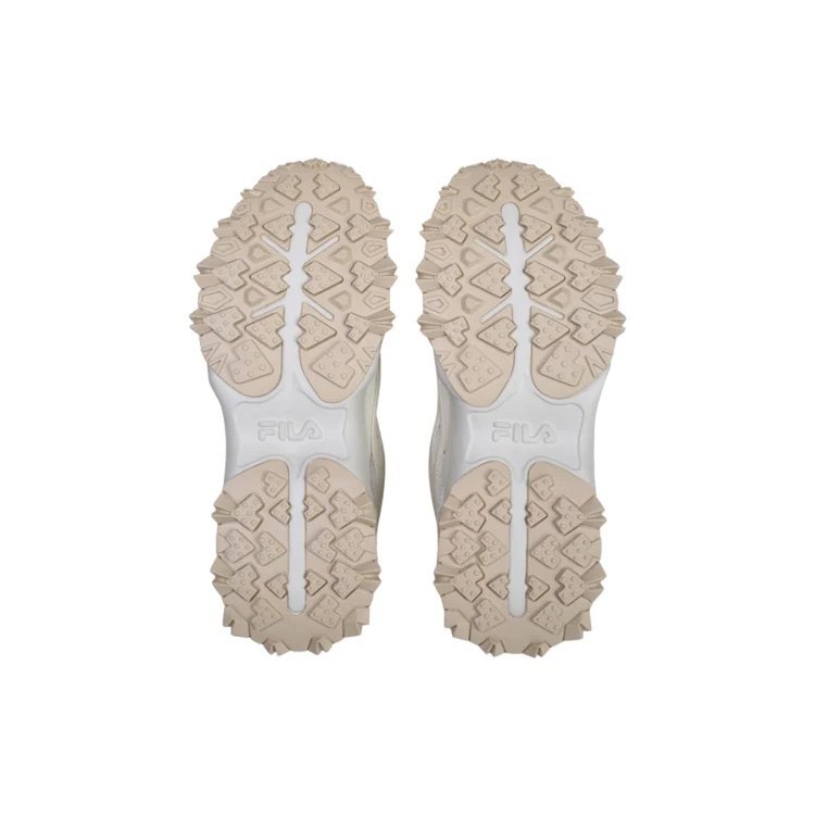 Zapatillas Oakmont TR de la colección Fila x BTS Colorful Summer en beige/blanco/gris