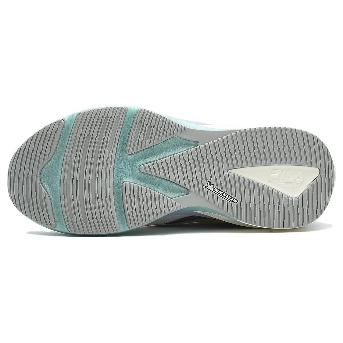Zapatillas para correr 3A Panther «Blanco, aguamarina y lila»