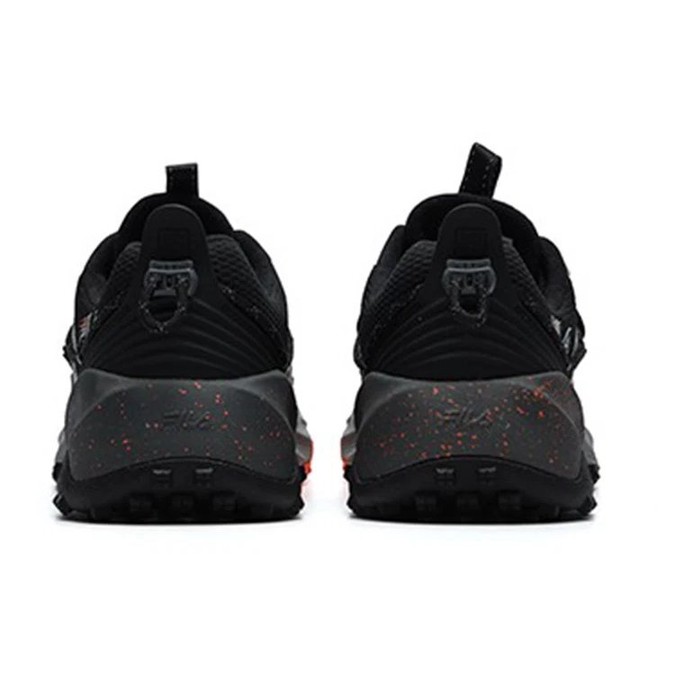 Zapatillas para correr al aire libre «Negro, gris, naranja»