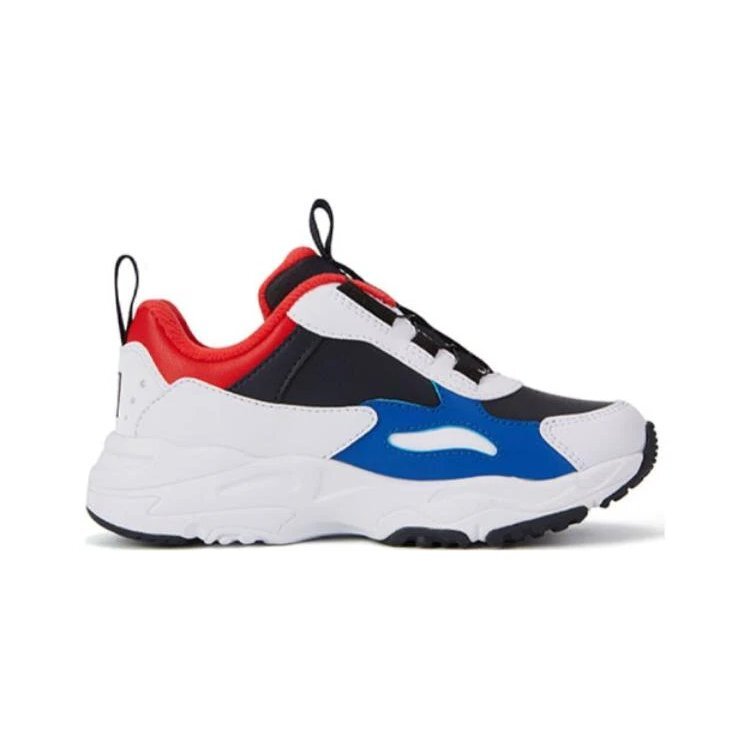 Zapatillas para correr BOA «Blanco, azul y rojo»