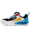 Zapatillas para correr BOA «Blanco, negro y azul»