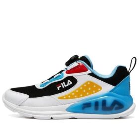Zapatillas para correr BOA «Blanco, negro y azul»