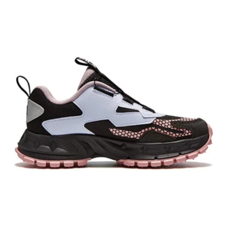 Zapatillas para correr BOA «Negro, blanco y rosa»