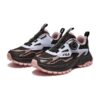 Zapatillas para correr BOA «Negro, blanco y rosa»