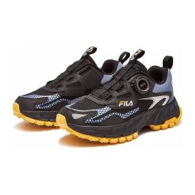 Zapatillas para correr BOA «Negro Gris Azul»