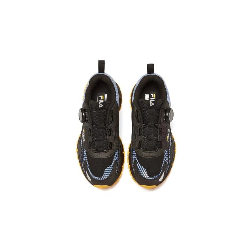 Zapatillas para correr BOA «Negro Gris Azul»